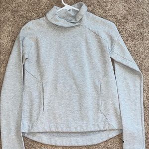 champion grey athletic sweatshirt